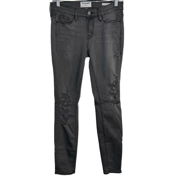 FRAME Le Skinny de Jeanne | Greys Inn Ripped | Women’s Size 28 - Picture 1 of 9